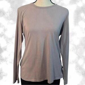 Casual Cozy Nautica Mauve Long Sleeve Pajama Top